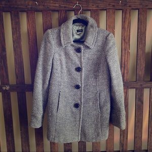 J Crew button down peacoat